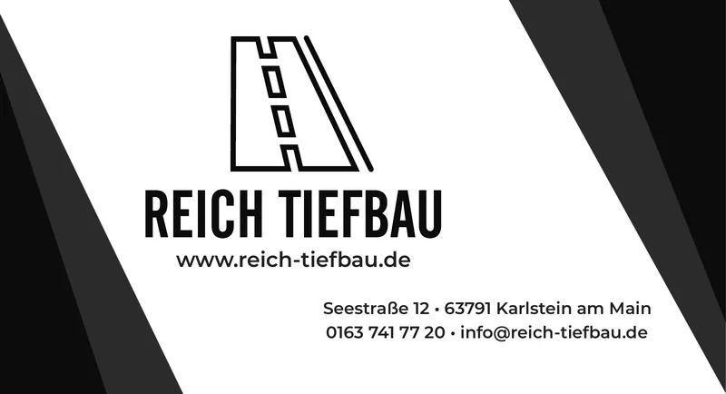 Wall calendar for Reich Tiefbau