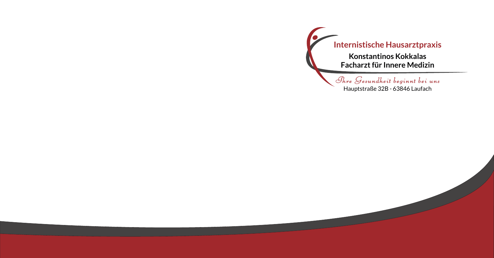 Envelope for Kokkalas medical practice