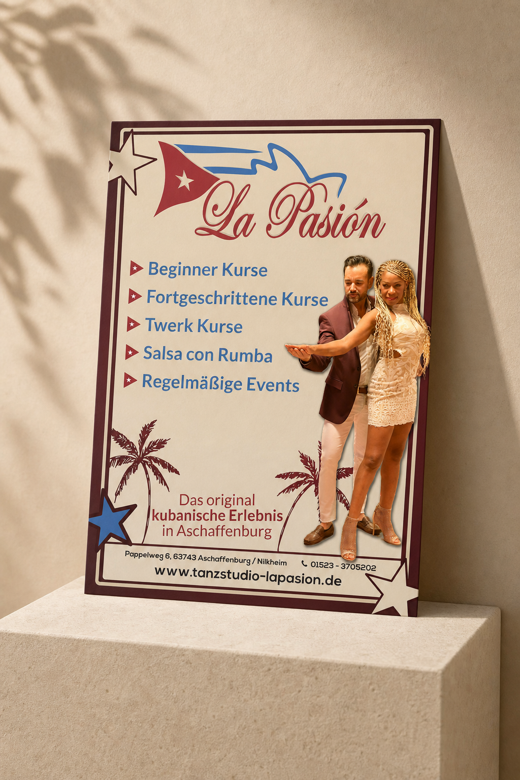 La Pasión dance studio: Flyer · Print