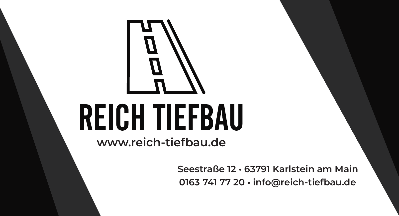 Wall calendar for Reich Tiefbau